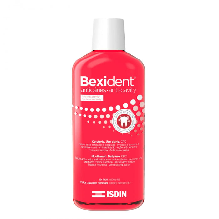Isdin Bexident Anticáries Colutório Uso Diário 500ml
