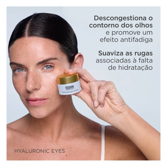 Isdin Isdinceutics Hyaluronic Eyes Gel de Olhos 15g